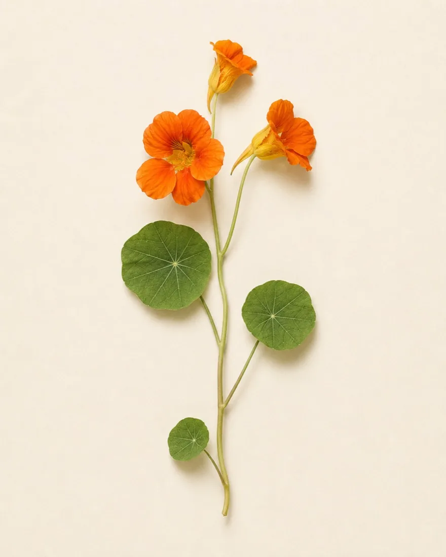 Kapuzinerkresse — Tropaeolum majus