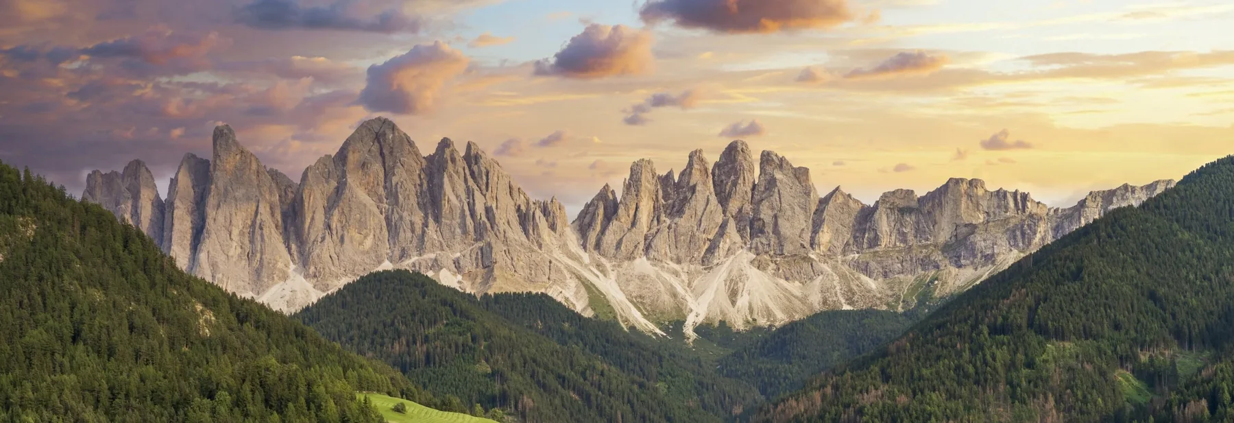 Le Dolomiti — il territorio italiano