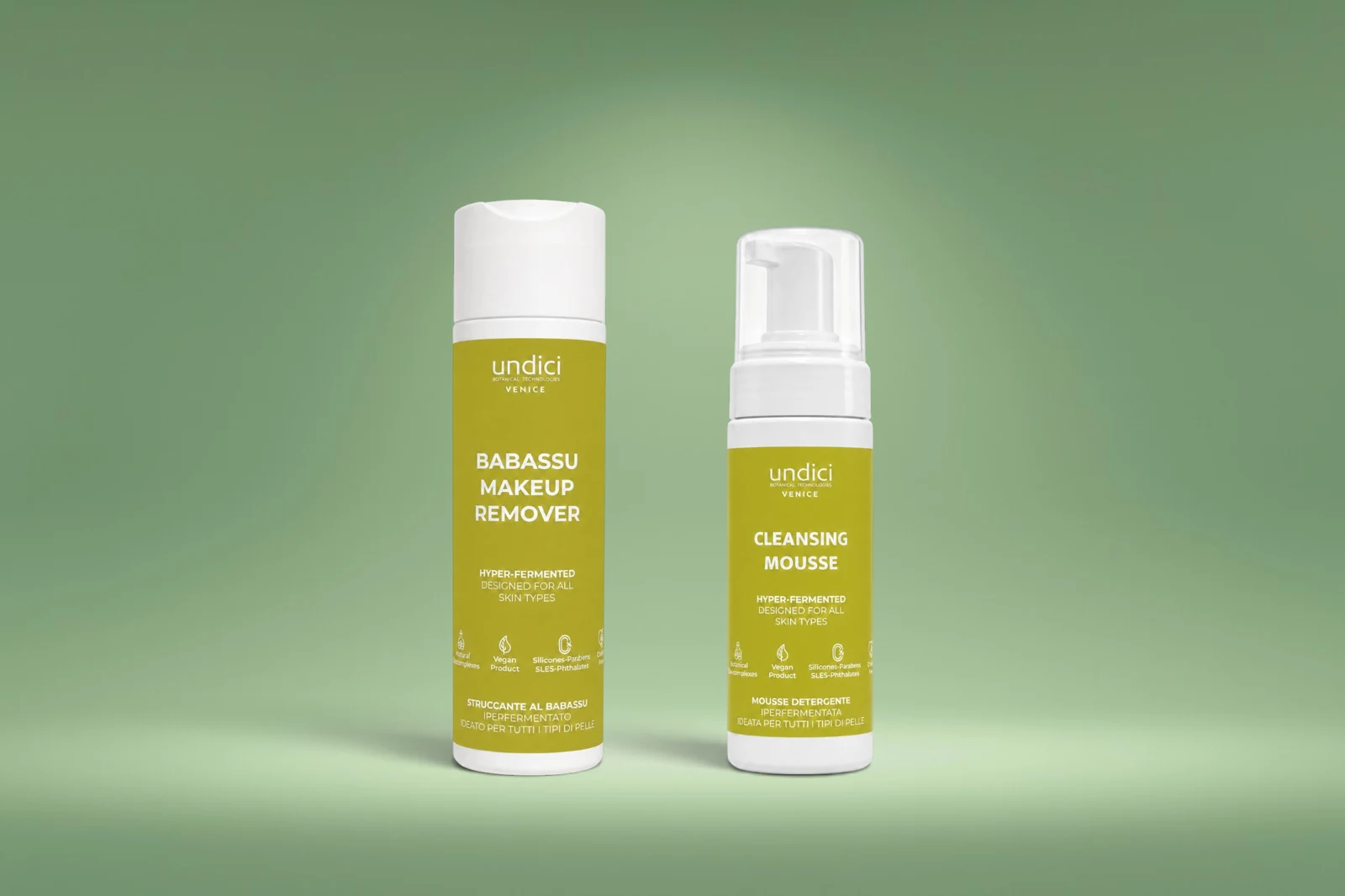 Make-up-Entferner mit Babassu und Reinigungsmousse — Mousse & Make-up-Entferner